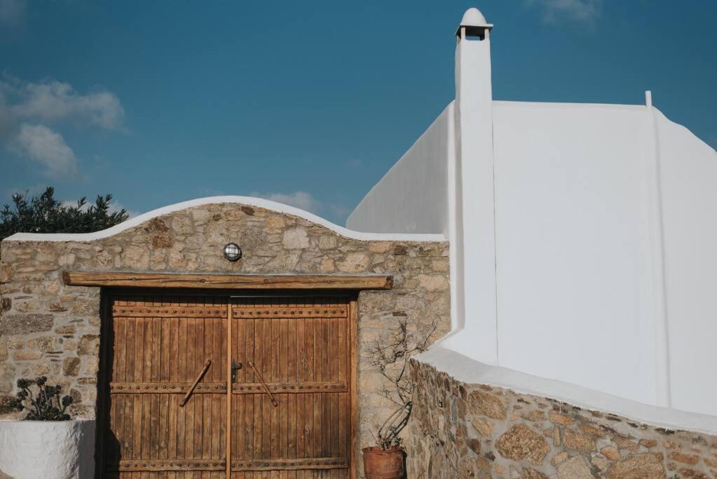 Private Cliffside Villa "150 Meters From The Beach" Mykonos Town Exterior photo